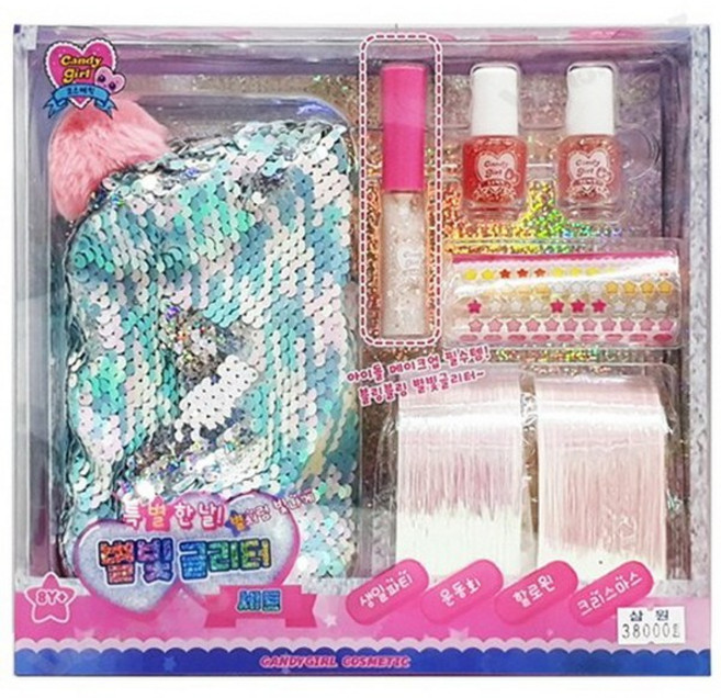 특별한 날 별처럼 빛나게 별빛 글리터 세트, 1개