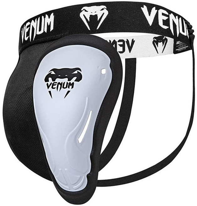 Venum 베넘 Challenger Groinguard and Support 아이스 XL. 219743, Black, 1개