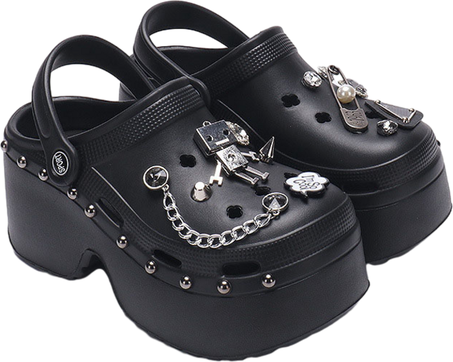 여성용 통굽 키높이 아쿠아 샌들 8cm 슬리퍼 네일샵 미용실 샌들 Women's Sandals 뉴타임즈 P966V771