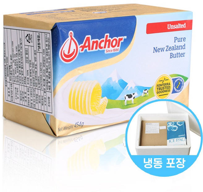 앵커 무염버터, 454g, 10개