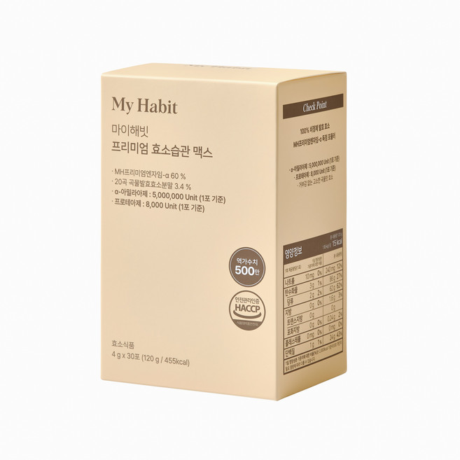 마이해빗 프리미엄 효소습관 맥스, 6개, 120g