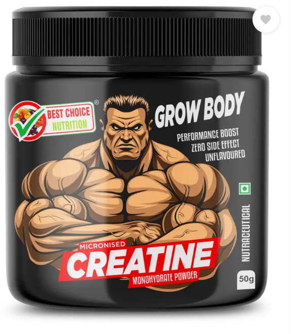 BEST CHOICE NUTRITION Micronized Creatine Monohydrate 100% Pure Creatine (50 g Unflavored), 1개, 50g