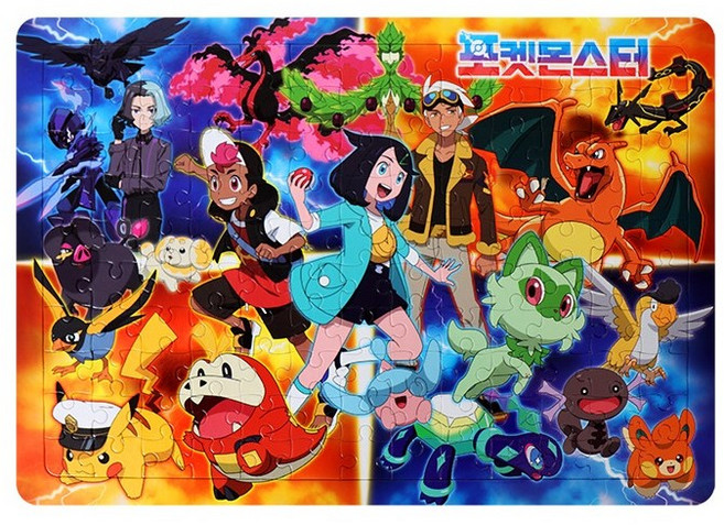 포켓몬스터-대형퍼즐 02 (130조각), 130피스, 1개