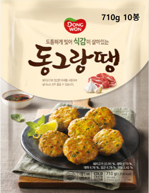 동그랑땡 동원 냉동 710g X10 업소용, 10개