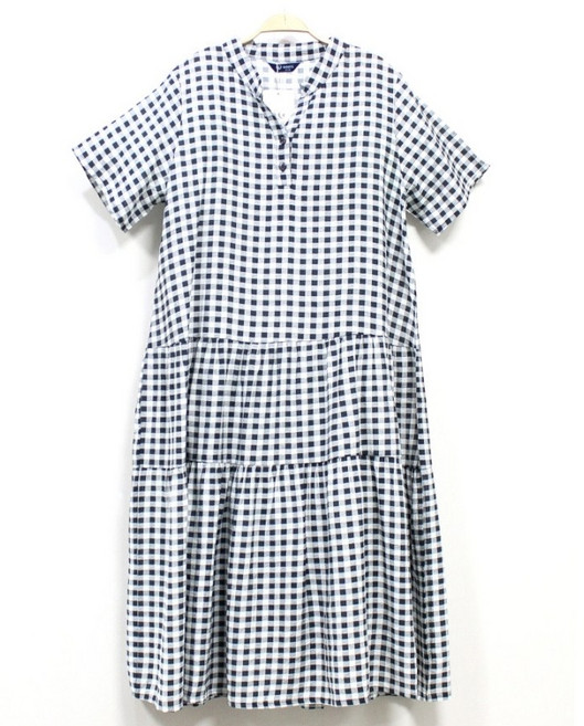 [서울양품점] 인견이지 캉캉반팔원피스 _ 편한 외출용 원피스