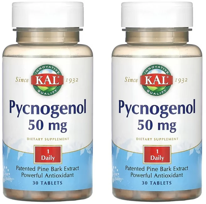 칼 피크노제놀 50mg, 2개, 30정 - 쿠팡