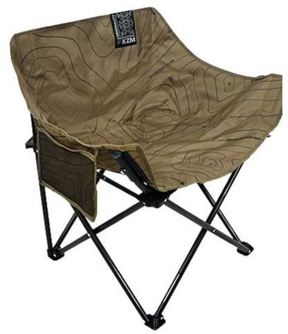 탄 캠핑 낚시 캠핑체어 의자 컨투어네슬 야외 의자 카즈미, 1개