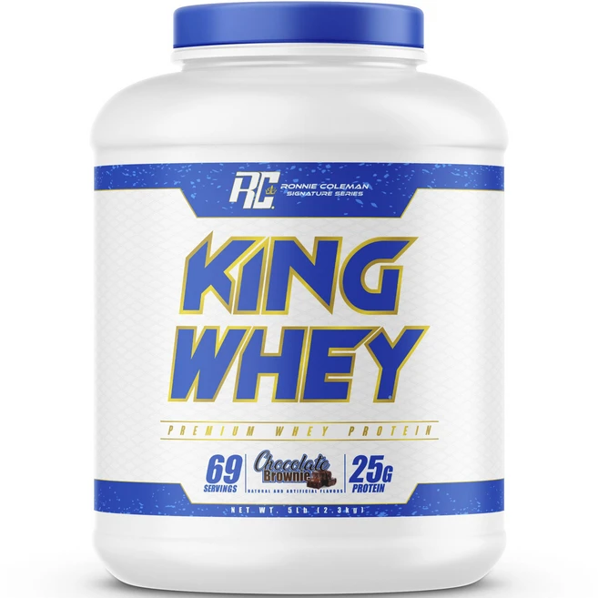 로니콜맨시그니처시리즈 King Whey Premium Protein Chocolate Brownie, 1개, 2.3kg - 쿠팡