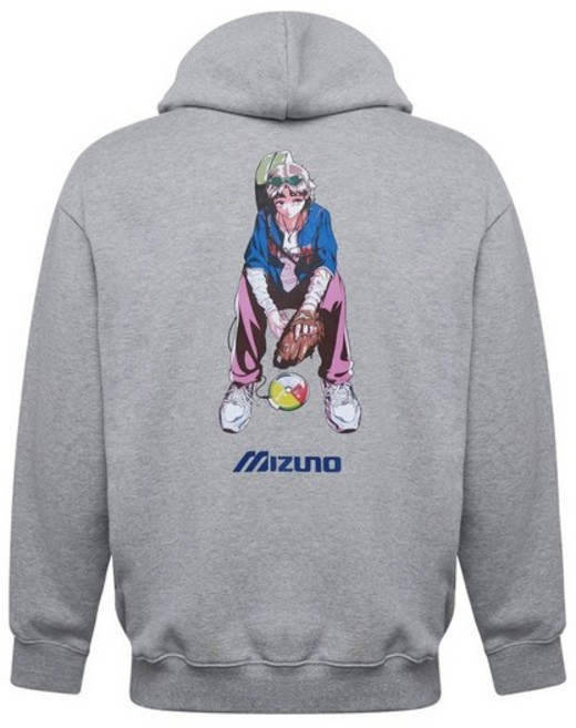 [백화점출고] 미즈노 미즈노 면의 그래픽 후드 티셔츠 GRAPHIC HOOD PULLOVER_32YC5A63