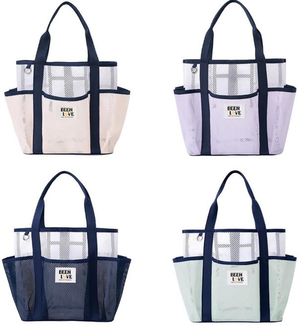 랜드샵 여름 여행 망사 매쉬 비치백 숄더백