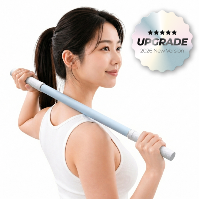 팁틱 마사지 스틱 업그레이드 버전, 파우더 블루, 1개