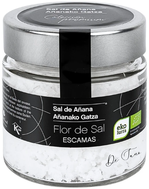 미슐랭 고메 소금 천연 미네랄 100% 스페인 직수입 살데 아냐나 미세플라스틱없는 굵은 소금물 소금, 1개, 120g - 쿠팡