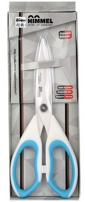 세라믹 가위 힘멜 HIMMEL 정품 주방 용품, 세라믹가위 blue, 1개