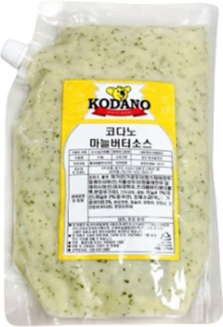 코다노 마늘버터소스 (2KG), 2kg, 1개