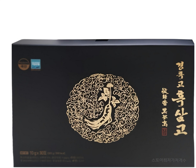 경록고 흑삼고 10g x 30포 국내산 6년근 흑삼, 1개, 300g