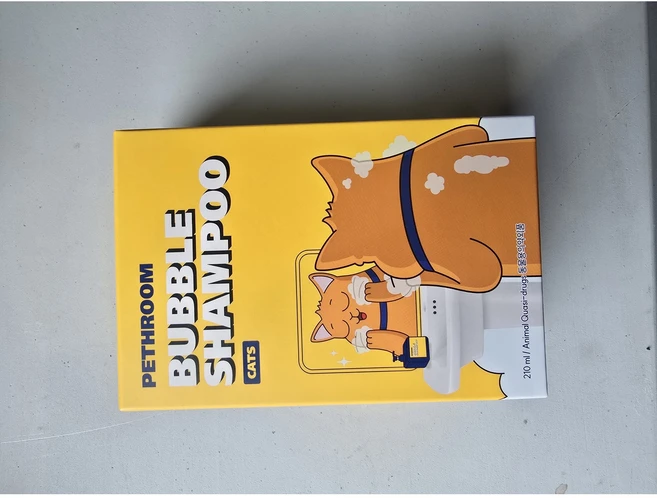 페스룸 고양이 버블 샴푸, 210ml, 1개 - 쿠팡