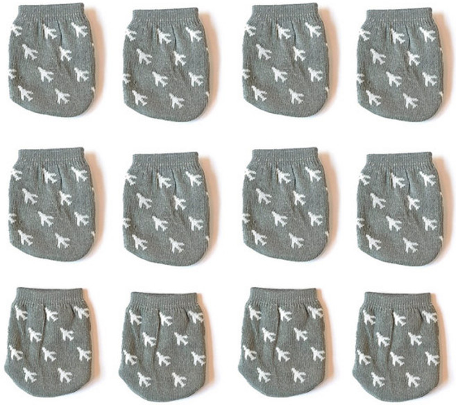 비행기 캐리어 바퀴커버 그레이, 1세트