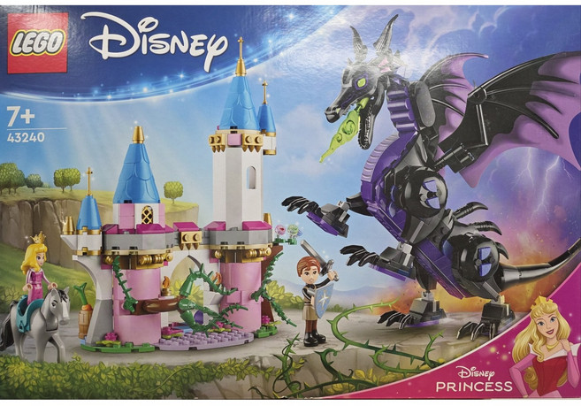 레고 디즈니 말레피센트의 드래곤 형상 43240, 혼합색상, 1개