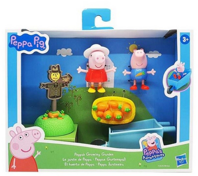 하스브로 M시리즈 페파피그 당근농장 피규어2개포함, 1개