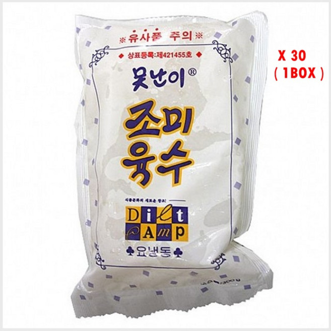 못난이 조미육수 300g, 30개