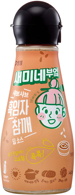 새미네부엌 샤브샤브 흑임자 참깨 딥소스, 260g, 1개
