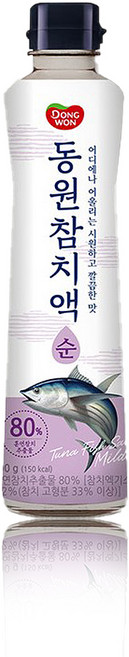 동원 참치액 순, 500g, 5개