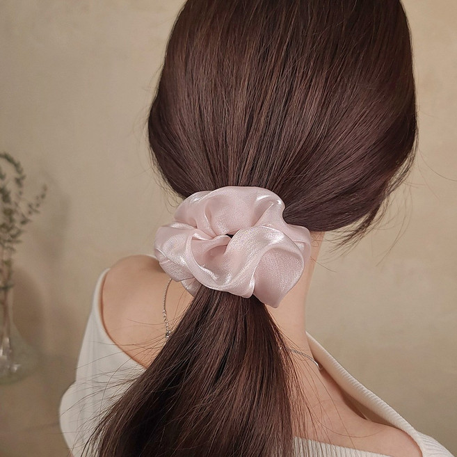 초콜리트쥬얼리 에어리 데일리 헤어슈슈 스크런치 왕 곱창 머리끈 - 6color