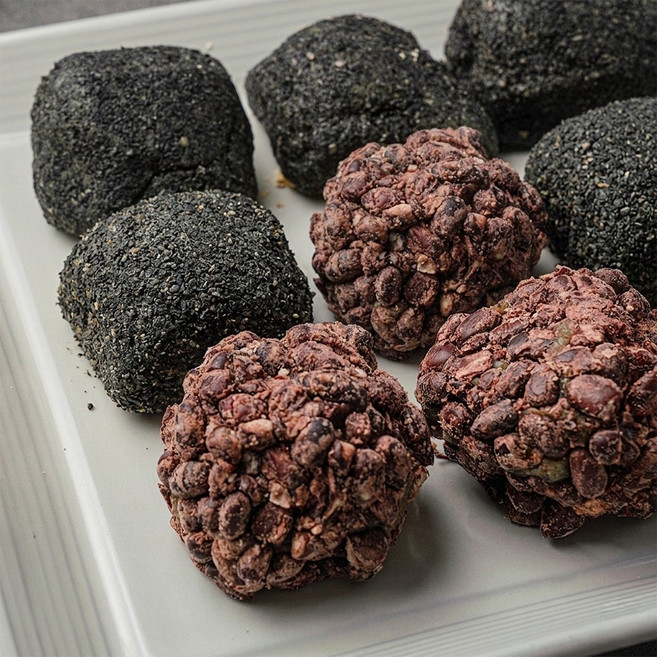 제주 오메기떡 반반세트(팥+흑임자) 50개입 개별포장, 1개, 3.375kg