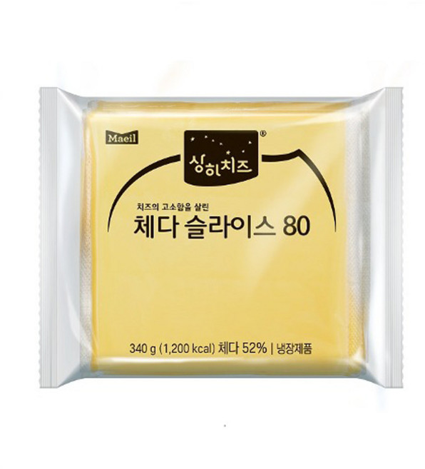 매일유업 체다슬라이스 340g (20매) 2개입/냉장무료배송, 2개