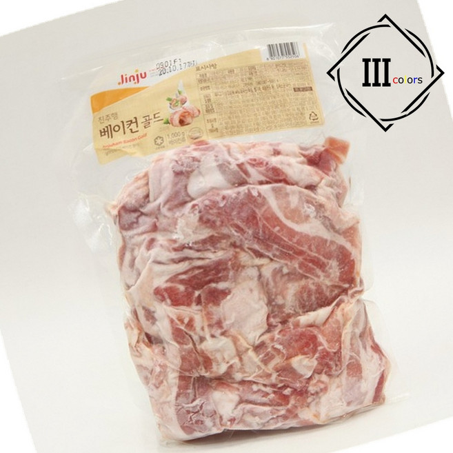 파지 베이컨 냉동 훈제향 캠핑요리 아침식사 볶음 간편조리, 1g, 1개