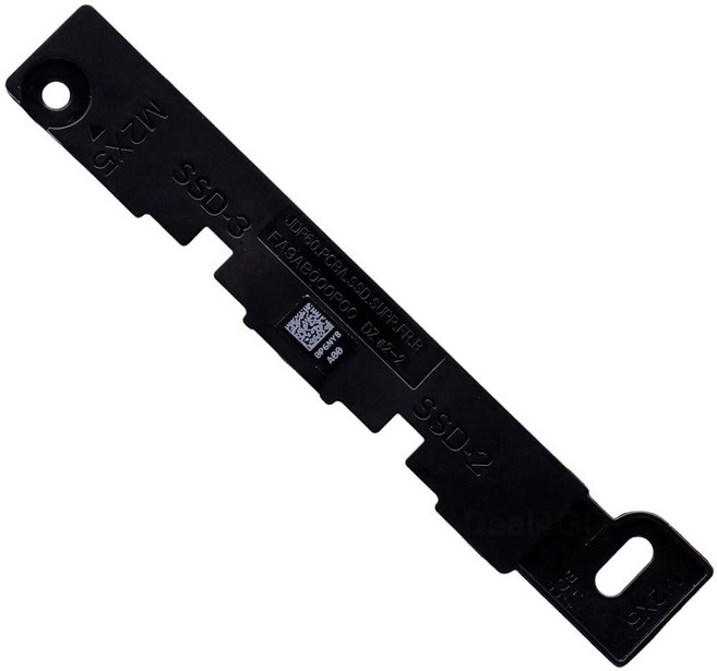 듀얼 M.2 2280 SSD 열 방열판 2MN6R 와 지원 브래킷 P6NY8 Dell Alienware 16 18 Area-51 교체용 USA, M.2 SSD Bracket, 1개