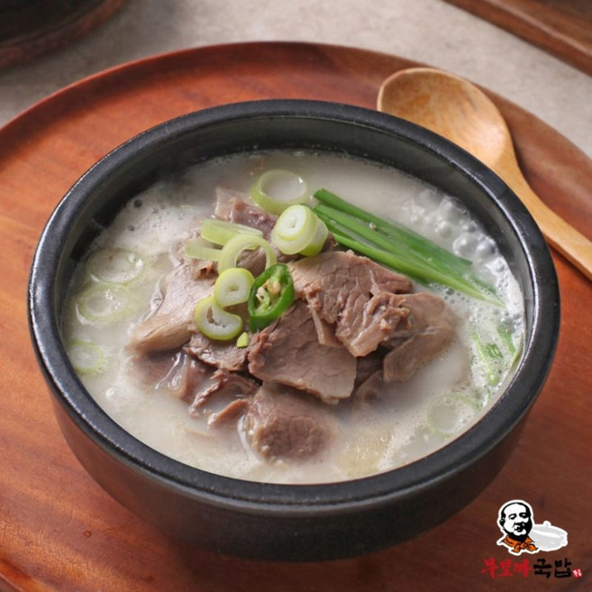 무보까국밥 100% 국내산 한돈 살코기 듬뿍 돼지국밥 (냉동), 600g, 1개