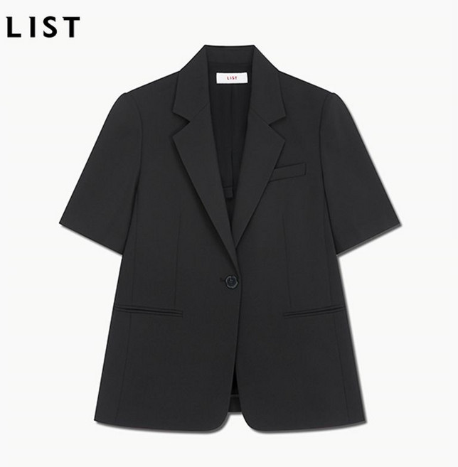 [백화점 정품] 리스트 여성 자켓 포멀 반팔 셋업