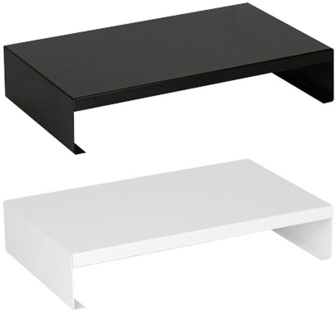 정수기 높이조절 받침대 선반, 화이트, 1개