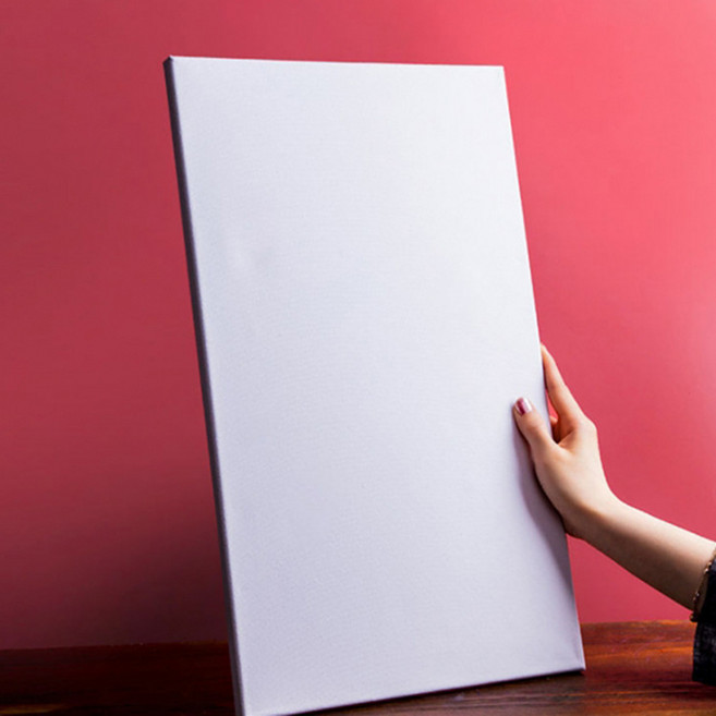 선명한색감 린넨 유화 캔버스 40x60 왁구 그림그리기 와꾸 나무이젤 캔퍼스