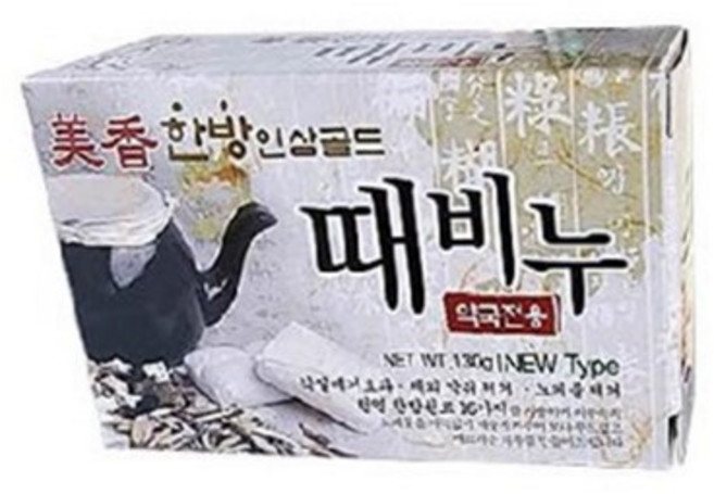미향 한방 인삼골드 때비누, 130g, 1개입