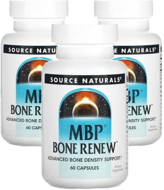 소스내추럴스 MBP 유단백 추출물 엠비피 60캡슐 3통 Bone Renew 우유단백질, 60정, 3개 - 쿠팡