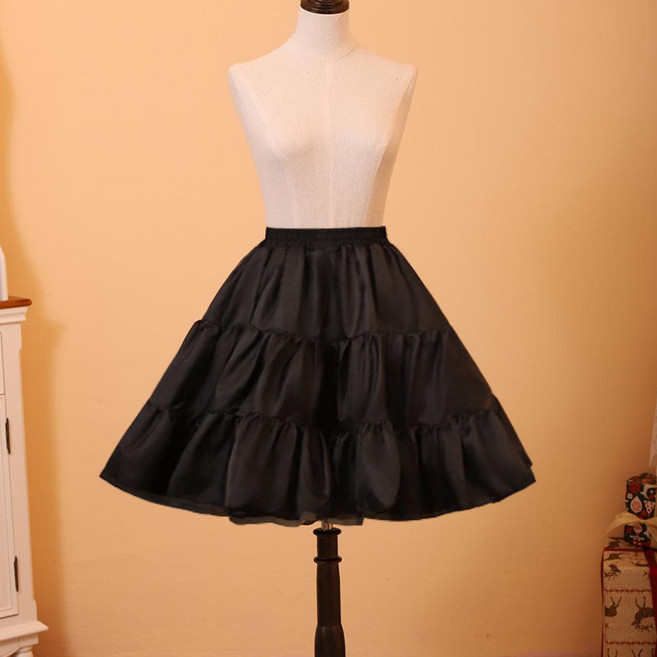 無骨水晶裙撐 Lolita 50cm水晶紗少女半身裙