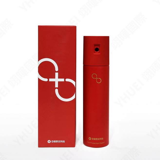 中保防災科技 時尚滅火噴霧 居家車用滅火器, 新代-法拉利紅, 1個