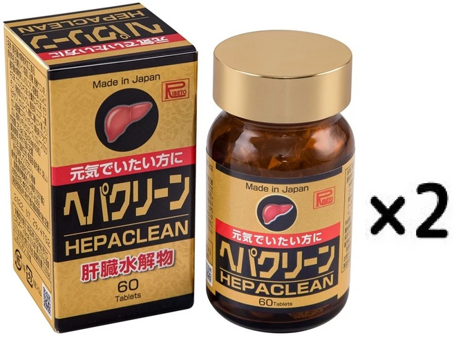 헤파클린 HEPACLEAN 간건강 간장해독 60정30일분2개 / 일본직구, 1개, 120정 - 쿠팡