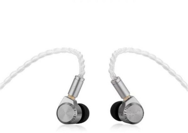 HiFiGo ORIVETI OD100 9.2mm 다이내믹 드라이버 인이어 모니터 휴대용 독점 1DD DLC 하이파이 이어폰 IEM실버, Silver, Silver