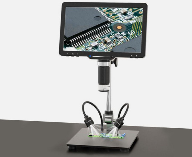 아로 1600배 디지털현미경 전자현미경 ARO101 LCD 10인치 HD모니터, 1개