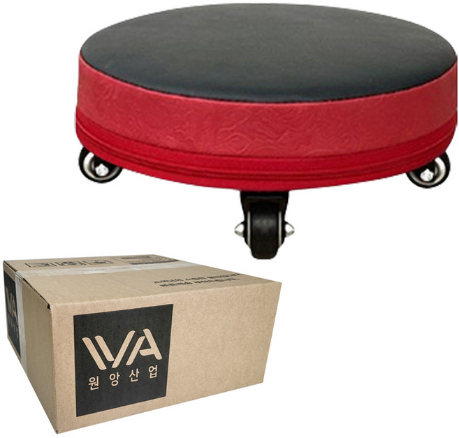 잘굴러 앉은뱅이 무빙의자 소 바퀴달린 작업 청소 이동 의자