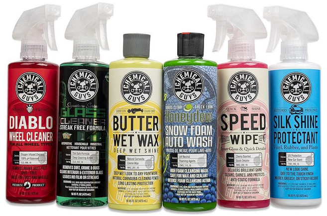 Chemical Guys HOL126L 8피스 아스널 미트 방향제 (3) 화학 16온스 빌더 제품 포함) 뚜껑 더트 키트(버킷 케어 워시 청소 및 세차 트랩, HOL126 Refill, 1개