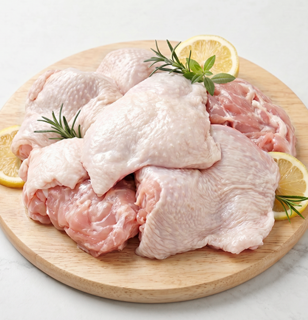 그린팜스 국내산 신선한 닭다리살 순살 정육 직접 정육 순살 3kg 냉장, 1개