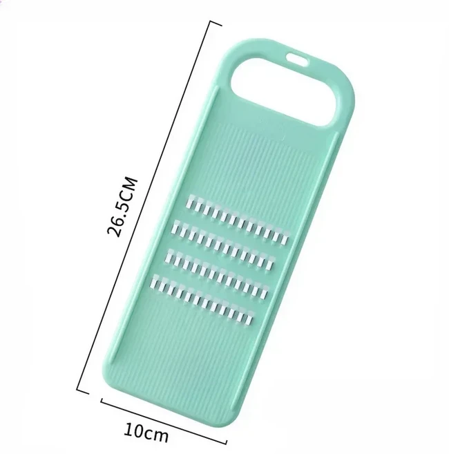 강판 야채 슬라이서 당근 양배추 푸드 프로세서 수동 커터 주방 액세서리 용품 가정용 유용한 것들, 02 Green, 1개