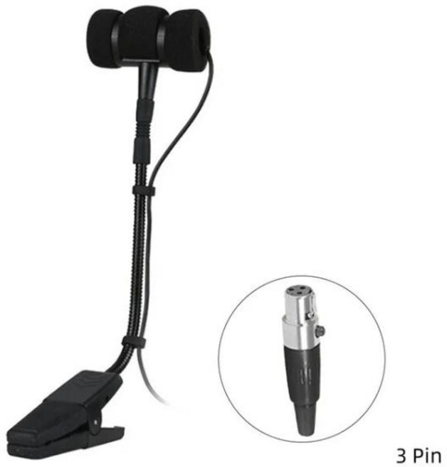 미니 음악 색소폰 마이크 무지향성 타입 휴대용 3 핀 4 플러그, 01 A, 01 빠른배송/안심보험