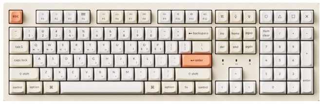 키크론 K10 MAX RGB 핫스왑 유무선 기계식 키보드, 레트로 파스텔, K10M-RP4, 바나나축