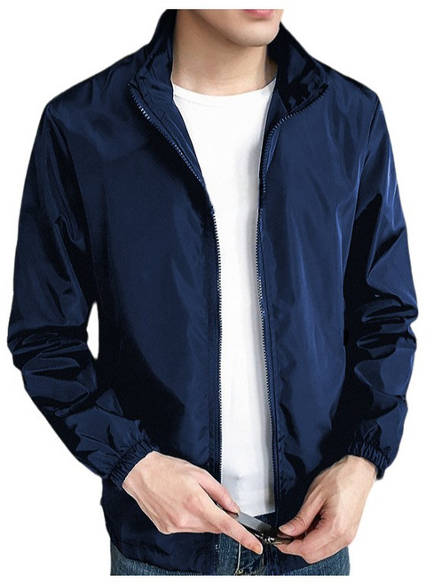 連帽防風保暖多口袋休閒運動工作外套