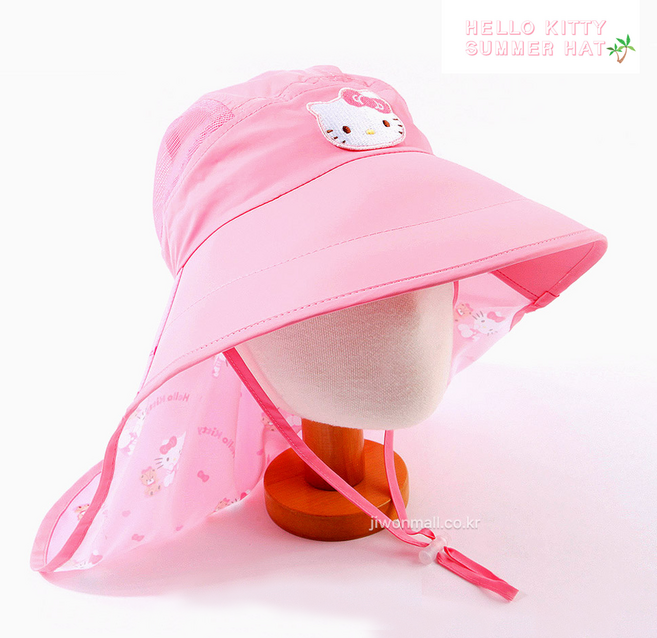 여아 플랩햇 야외활동 물놀이 소풍모자 자외선차단 유치원 어린이집 초등학생 여자아이모자 여름모자